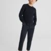Reiss Navy Wessex Senior Junior Crew Neck Knitted Jumper