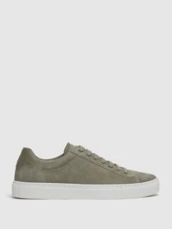 Reiss Sage Finley Suede Trainers