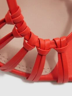 Reiss Coral Eva Leather Strappy Heels 11 Reiss Coral Eva Leather Strappy Heels -Style Trend Shop D28 892s5