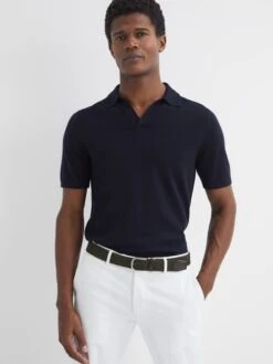 Reiss Khaki Elmont Woven Belt -Style Trend Shop D29 778s2