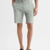 Reiss Soft Sage Wicket S Short Length Casual Chino Shorts -Style Trend Shop D29785s