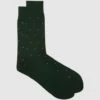 Reiss Bottle Green Mario Spot Polka Dot Socks