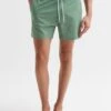 Reiss Bright Green/White Shape Printed Drawstring Swim Shorts