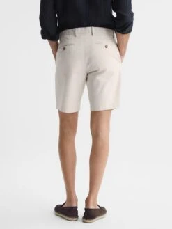 Reiss Chalk Wicket Modern Fit Chino Shorts -Style Trend Shop D40 028s5