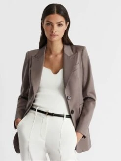 Reiss Black Molly Mini Leather Belt -Style Trend Shop D43714s3