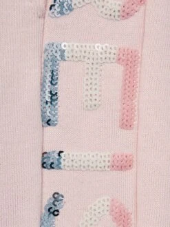 Reiss Soft Pink Maria Senior Sequin Joggers -Style Trend Shop D43738s6