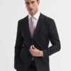 Reiss Black Hope Modern Fit Travel Blazer -Style Trend Shop D43790s