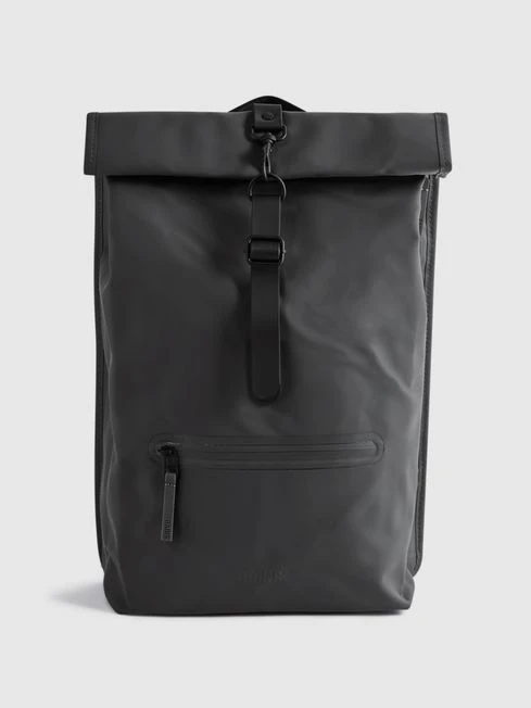 Reiss Slate Rains Roll Top Rucksack 3 Reiss Slate Rains Roll Top Rucksack
