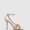 Reiss Nude Eryn Embellished Heeled Sandals 1 Reiss Nude Eryn Embellished Heeled Sandals -Style Trend Shop D49 967s