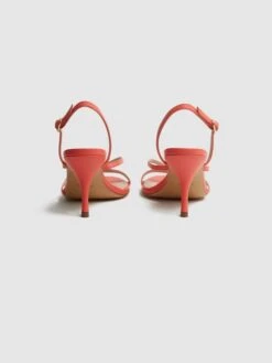 Reiss Coral Clara Strappy Mid Heel Sandals -Style Trend Shop D49973s5
