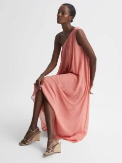 Reiss Bronze Daisey Strappy Wedge Heels -Style Trend Shop D49989s3