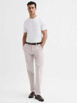 Reiss White Bless Crew Neck T-Shirt 10 Reiss White Bless Crew Neck T-Shirt -Style Trend Shop D50 928s3