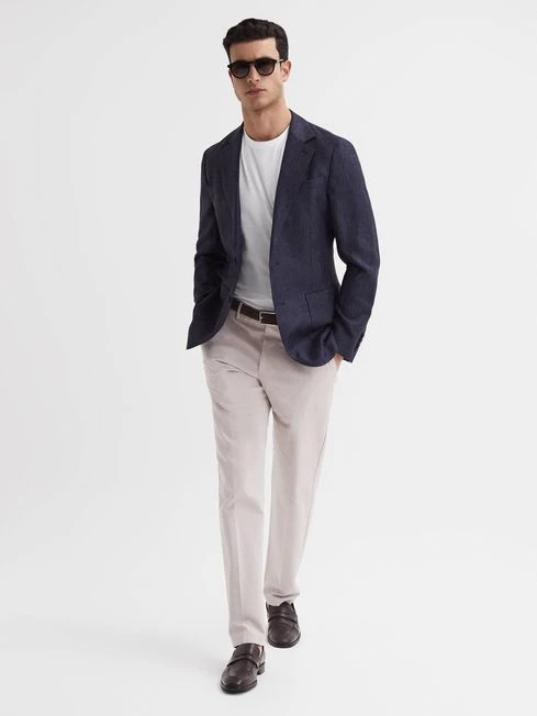 Reiss White Bless Crew Neck T-Shirt 8 Reiss White Bless Crew Neck T-Shirt - Image 6