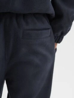 Reiss Navy Bear Senior Micro Fleece Joggers -Style Trend Shop D50 955s4