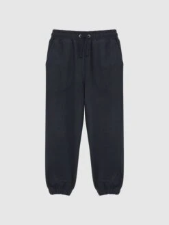 Reiss Navy Bear Junior Micro Fleece Joggers -Style Trend Shop D50 956s2