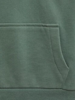 Reiss Fern Green Alexander Junior Oversized Garment Dye Jersey Hoodie -Style Trend Shop D50 962s6