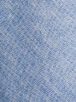 Reiss Soft Blue Melange Lazzaro Linen Tie -Style Trend Shop D50 987s5