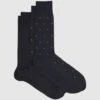 Reiss Navy Graham 2 Pack Of Socks