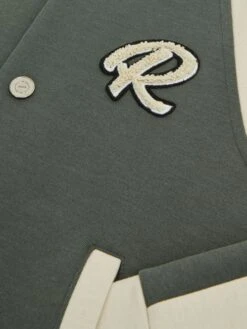 Reiss Light Khaki/Ecru Giles Junior Long Sleeve Interlock Bomber Jacket 13 Reiss Light Khaki/Ecru Giles Junior Long Sleeve Interlock Bomber Jacket -Style Trend Shop D50954s6