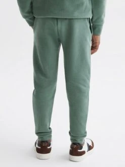Reiss Fern Green Ali Junior Garment Dye Jersey Joggers -Style Trend Shop D50963s5