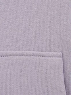 Reiss Lilac Alexander Senior Oversized Garment Dye Jersey Hoodie -Style Trend Shop D51 031s6