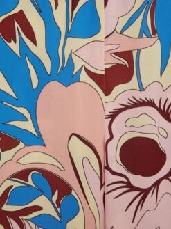 Reiss Lilac Liv Senior Floral Printed Straight Leg Trousers -Style Trend Shop D54 748s7