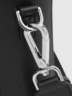 Reiss Black Dominik Leather Briefcase -Style Trend Shop D55 830s5