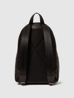 Reiss Dark Brown Drew Leather Zipped Backpack -Style Trend Shop D55828s5