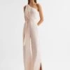 Reiss Nude Eliza Off-The-Shoulder Jumpsuit -Style Trend Shop D56 076s