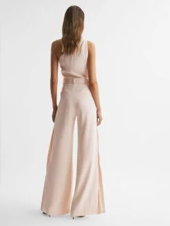 Reiss Nude Eliza Off-The-Shoulder Jumpsuit -Style Trend Shop D56 076s5