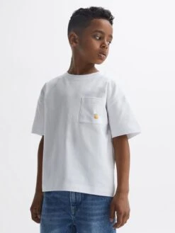 Reiss White Seville Junior Motif Cotton T-Shirt 11 Reiss White Seville Junior Motif Cotton T-Shirt -Style Trend Shop D60 434s3