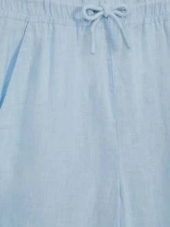 Reiss Ice Blue Cleo Senior Linen Drawstring Trousers -Style Trend Shop D62 083s6