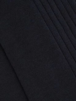 Reiss Navy Feli Ribbed Mercerised Cotton Blend Sock -Style Trend Shop D68 930s3