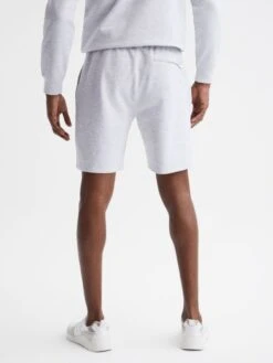 Reiss Grey Melange Robin Textured Drawstring Shorts 11 Reiss Grey Melange Robin Textured Drawstring Shorts -Style Trend Shop D70 194s4