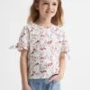 Reiss Multi Tally Junior Printed Cotton T-Shirt 2 Reiss Multi Tally Junior Printed Cotton T-Shirt -Style Trend Shop D74 784s