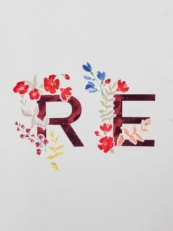 Reiss Pink Print Tally Junior Printed Cotton T-Shirt -Style Trend Shop D74 785s6