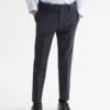 Reiss Navy Hope Senior Modern Fit Mixer Trousers -Style Trend Shop D75722s