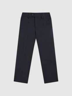 Reiss Navy Hope Senior Modern Fit Mixer Trousers -Style Trend Shop D75722s2