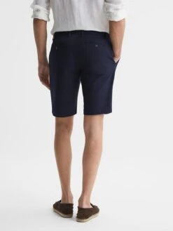 Reiss Navy Wicket Modern Fit Chino Shorts -Style Trend Shop D76 849s5