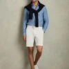 Reiss White Wicket Modern Fit Chino Shorts -Style Trend Shop D76851s