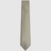 Reiss Soft Sage Ceremony Textured Silk Tie -Style Trend Shop D79 036s