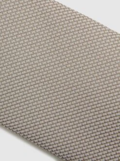 Reiss Champagne Ceremony Textured Silk Tie -Style Trend Shop D79 039s5