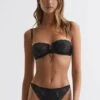 Reiss Black Calvin Klein Underwear Lace Balconette Bra