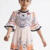 Reiss Ivory Ania Junior Floral Printed Dress -Style Trend Shop D89 702s