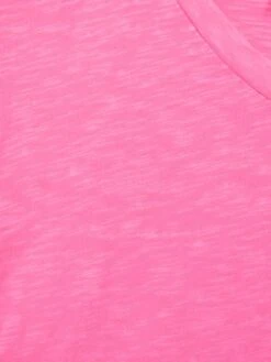 Reiss Pink Freddie Senior Jersey V Neck T-Shirt -Style Trend Shop D91 470s6