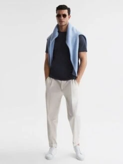 Reiss Airforce Blue Bless Crew Neck T-Shirt 13 Reiss Airforce Blue Bless Crew Neck T-Shirt -Style Trend Shop D97 820s6