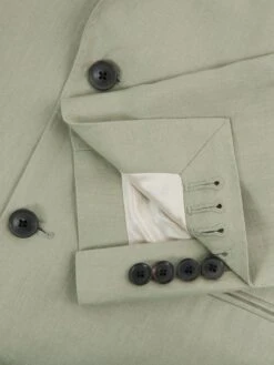 Reiss Apple Kin Slim Fit Single Breasted Linen Blazer 16 Reiss Apple Kin Slim Fit Single Breasted Linen Blazer -Style Trend Shop D97 867s6