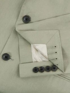 Reiss Apple Kin Slim Fit Single Breasted Linen Blazer 18 Reiss Apple Kin Slim Fit Single Breasted Linen Blazer -Style Trend Shop D97 867s8