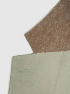 Reiss Apple Kin Slim Fit Single Breasted Linen Blazer 19 Reiss Apple Kin Slim Fit Single Breasted Linen Blazer -Style Trend Shop D97 867s9