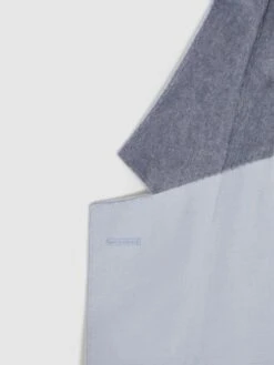 Reiss Soft Blue Kin Slim Fit Single Breasted Linen Blazer 15 Reiss Soft Blue Kin Slim Fit Single Breasted Linen Blazer -Style Trend Shop D97 868s7